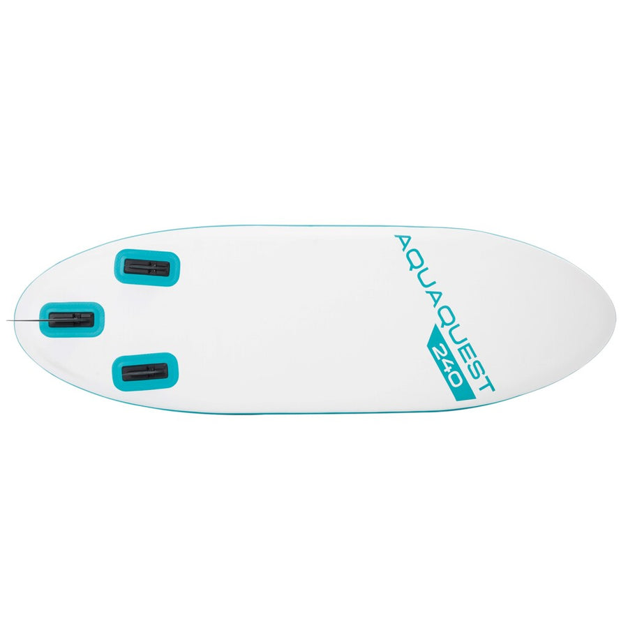 Intex 68241Np Aquaquest 240 Sup Board 244X76X13 Cm Wit/Lichtblauw