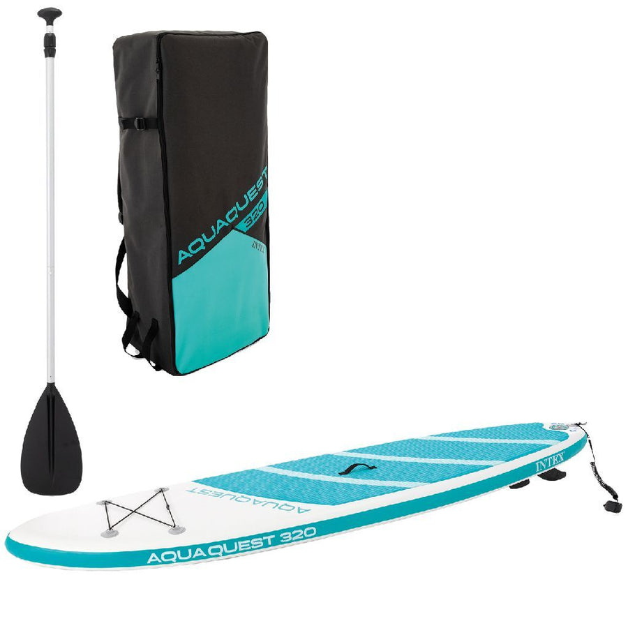 Intex 68242Np Aquaquest 320 Sup Board 320X81X15 Cm Wit/Lichtblauw