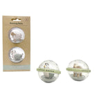 Baby badspeelgoed roterende ballen 6,5 cm 2 stuks