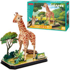 3D Puzzel Giraffe 43 stukjes