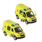 Ambulance speelgoedauto 1:34 met licht en geluid