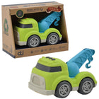 Sleepwagen bioplastic 18 cm blauw groen