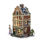 3D Puzzel Hollands Huisje Bakkerij 65 stukjes LED