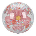 Little Dutch Pink Flowers 3D Beach Ball 35 cm Pink
