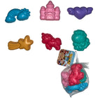 Summertime Sand Molds Unicorn 6 Pieces