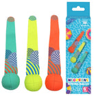 Duikballen set 3 stuks neopreen felgekleurd