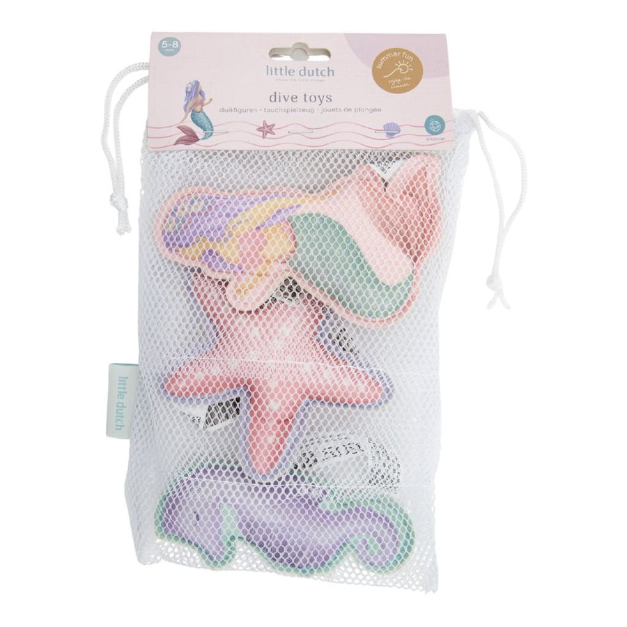 Little Dutch Dreamy Mermaid Duikfiguren 3 Stuks