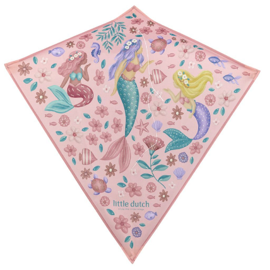 Little Dutch Dreamy Mermaid Diamant Vlieger 65X65 Cm Roze