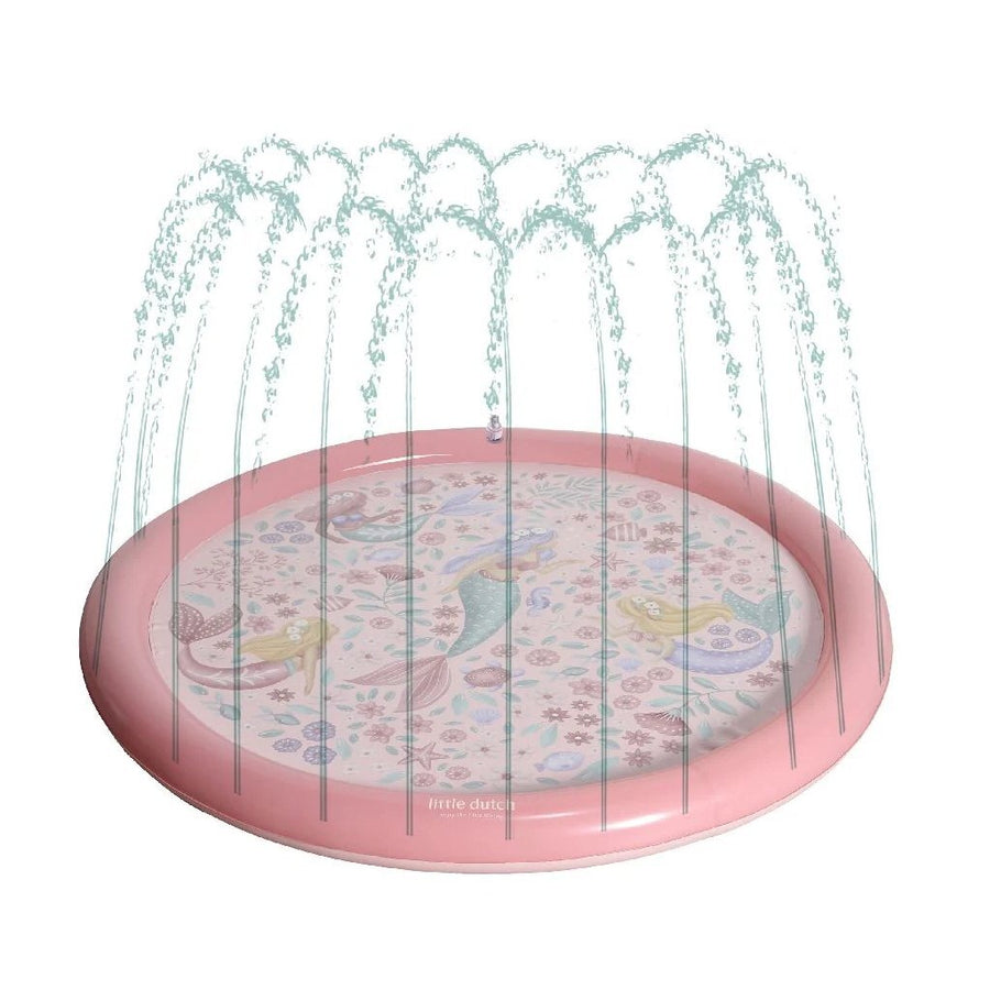 Little Dutch Dreamy Mermaid Sprinklermat 150 Cm Roze