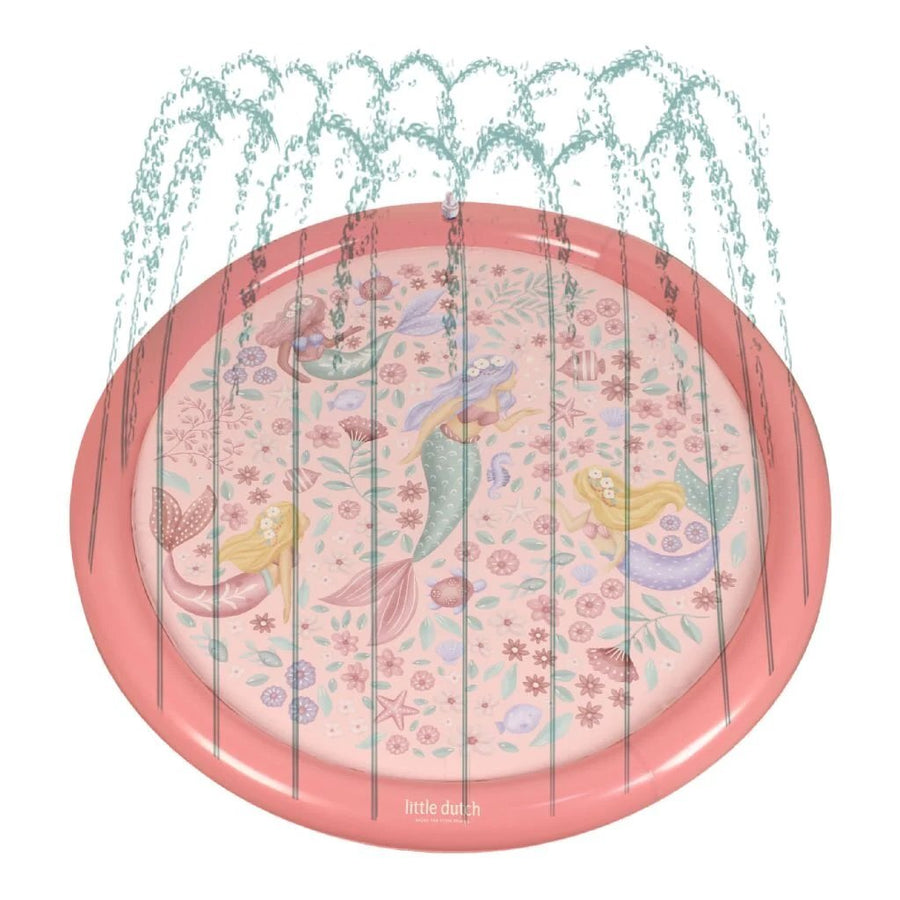 Little Dutch Dreamy Mermaid Sprinklermat 150 Cm Roze