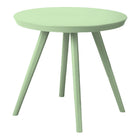 Kindertafel rond 50,5x47,5 cm pastel groen kunststof