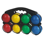 Jeu de Boules set kunststof 8+2 met draagtray