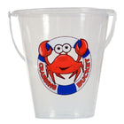Emmer 22 cm krab print kunststof