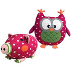 Knuffel spandex uil of varken willekeurig