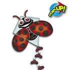 Vlieger 70x59 cm lady bug pop-up