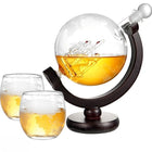 Whiskey karaf met 2 glazen globe