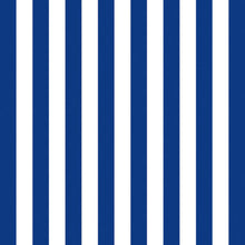 Diversen Servetten 33 Cm Strepen Navy Blauw Fsc Mix