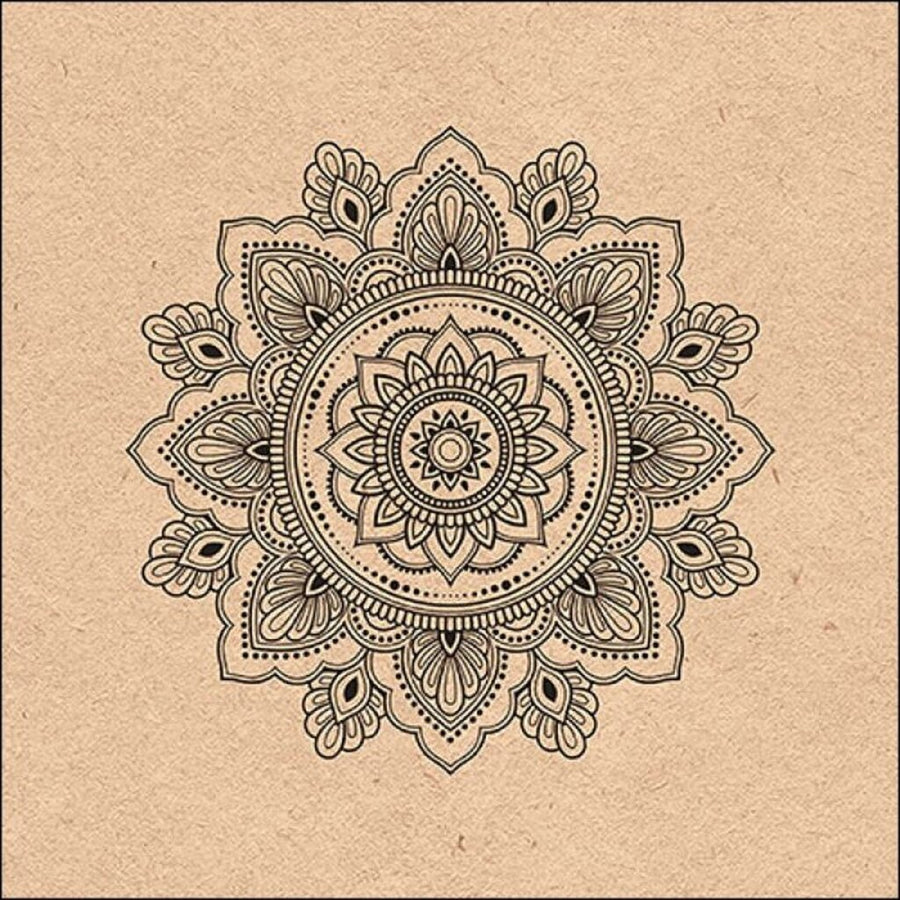 Ambiente Servetten 33X33Cm Mandala Nature 20 Stuks