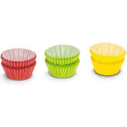 Pralinevormpjes papier 150 stuks 2,5 cm geel rood groen