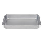 Brownievorm 28x18x4 cm zilver anti-aanbaklaag