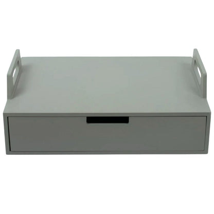 Gusta Houten Laptoptafel 41X30X14.5 Cm Groengrijs