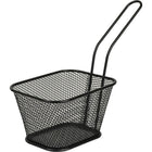 Frietmandje 10.5x8.5x13.8 cm zwart aluminium