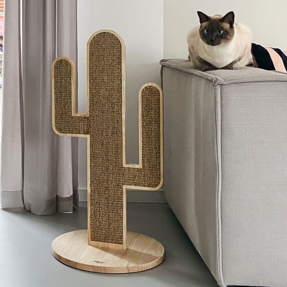 Designed By Lotte Kattenkrabpaal Cactus 40X80 Cm Hout 40 x 80 cm