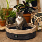 Beeztees Kattenmand Minus One Xana 45X14 Cm Grijs En Bruin