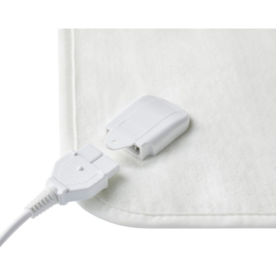 Tomado Teb1510W Elektrische Deken 150X80 Cm Wit/Fleece