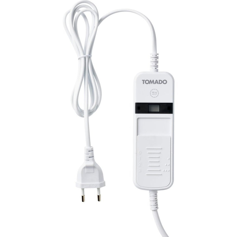 Tomado Teb1510W Elektrische Deken 150X80 Cm Wit/Fleece