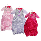 Prinsessenjurk glitter 3-6 jaar assorti