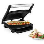 Panini grill 2000W 30x24 cm roestvrij staal