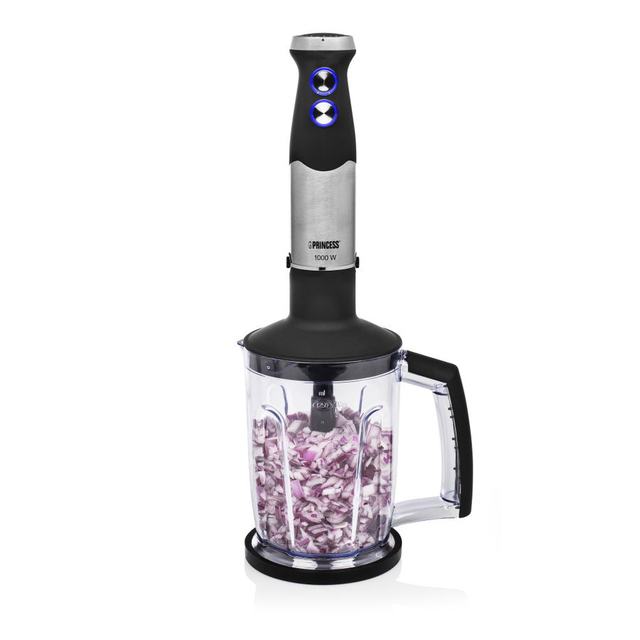 Princess 221221 Staafmixerset Zwart/Rvs