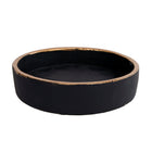 Miscellaneous Dinner Plate Max S Black/Gold Earthenware 16X16X3.6Cm