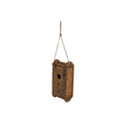 Assorted Birdhouse Brick Mould Natural Recycled Wood 30x15x12cm