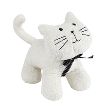 Overige Merken Deurstopper Pluche Poes 25X15X24 Cm Wit