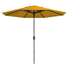 Madison Parasol Paros Ii Luxe 300 Cm Goudkleurig Goudgloed