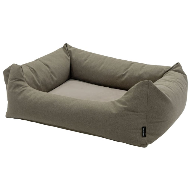 Hondenbed voor buiten Manchester 120 x 95 x 28 cm Taupe