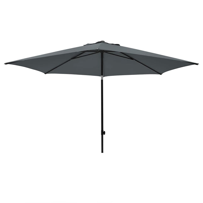 Parasol Mykanos 250 cm grijs Grijs