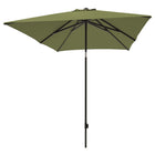 Parasol Moraira 230x230 cm Groen