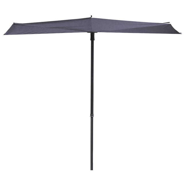 Balkonparasol Sun Wave 270x150 cm saffier Blauw