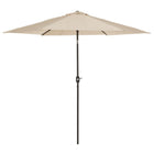 Parasol Tenerife rond 300 cm Ecru