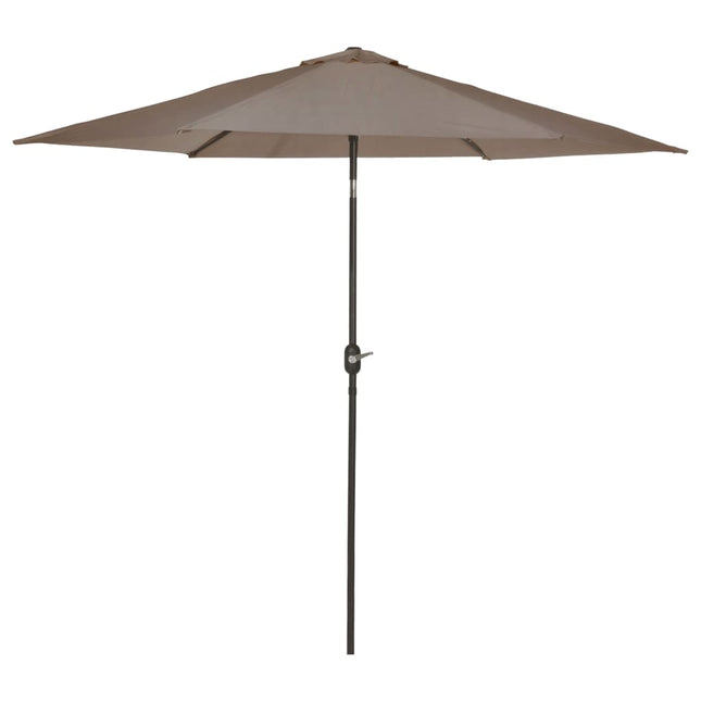 Parasol Tenerife rond 300 cm Taupe