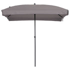 Parasol Patmos Luxe rechthoekig 210x140 cm taupe Taupe