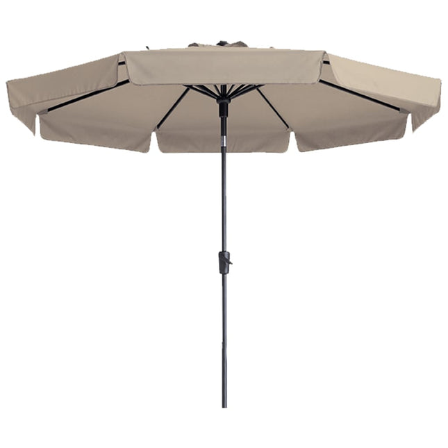 Parasol Flores Luxe rond 300 cm ecru Ecru