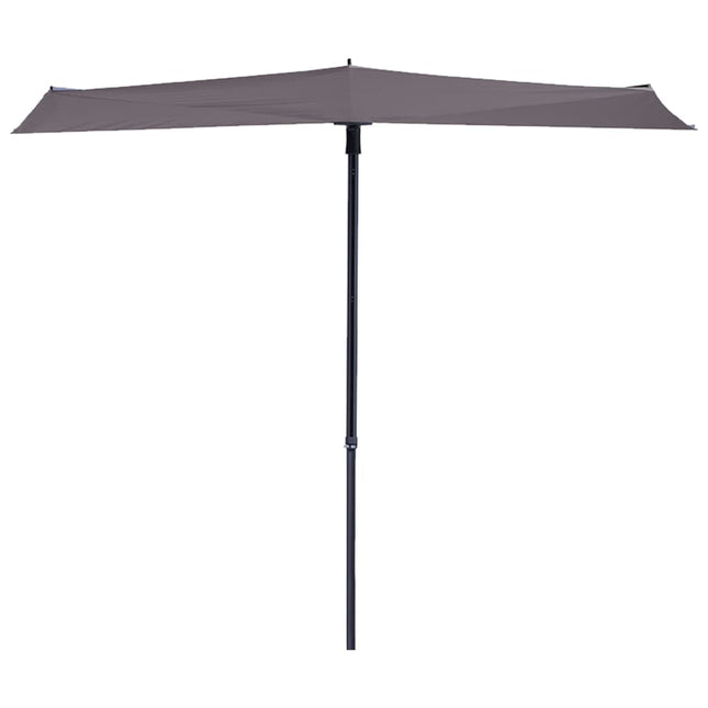 Balkonparasol Sun Wave 270x150 cm taupe PAC3P015 Taupe