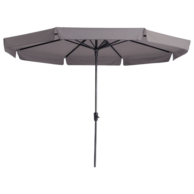 Parasol Syros Luxe rond 350 cm Taupe