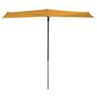 Balkonparasol Sun Wave 270x150 cm goudgeel Geel