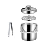 Ijsemmer RVS 1.3L dubbelwandig