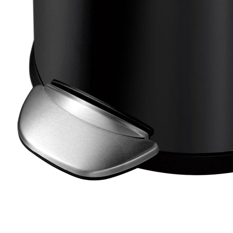 Eko Vepa Bins Belle Deluxe Pedaalemmer 3L Zwart/Zilver